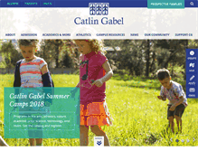 Tablet Screenshot of catlin.edu